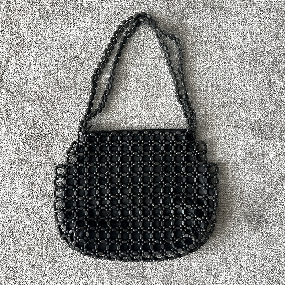 Handmade wooden purse from Italy